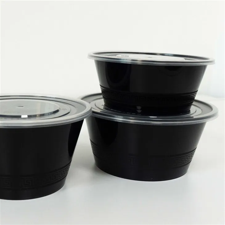 Clear Plastic Bowls - Showcase Your Sauces with Style (6)