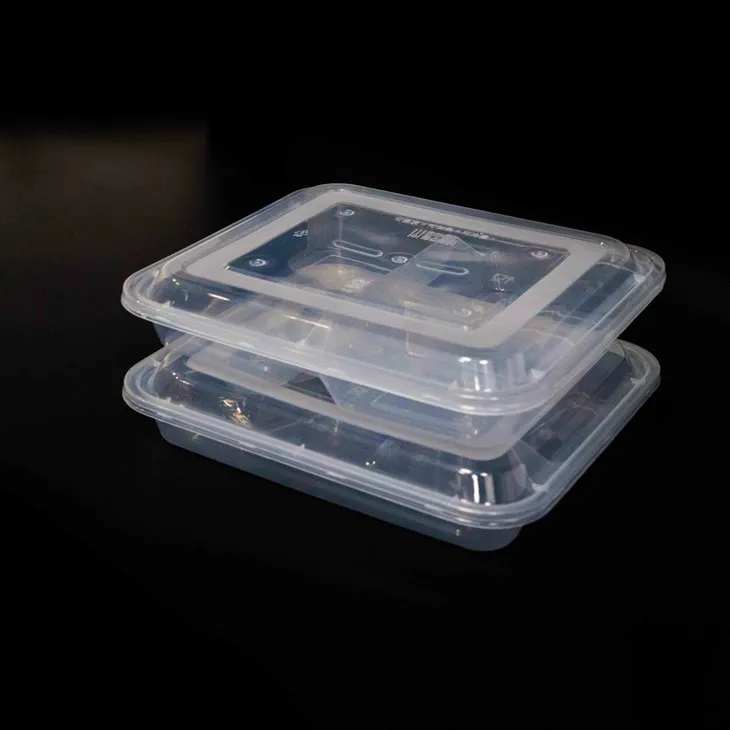 Custom-Printed Divided Plastic Food Containers - Boost Your Brand (4)